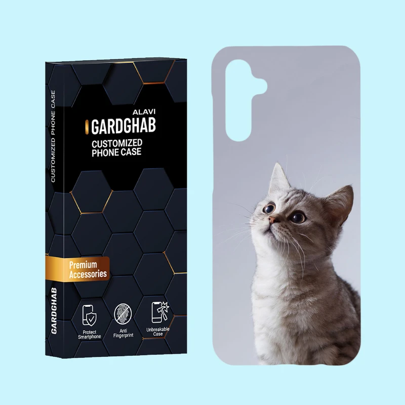 کاور گارد قاب علوی مدل حیوانات مناسب برای گوشی موبایل سامسونگ Galaxy M14 5G