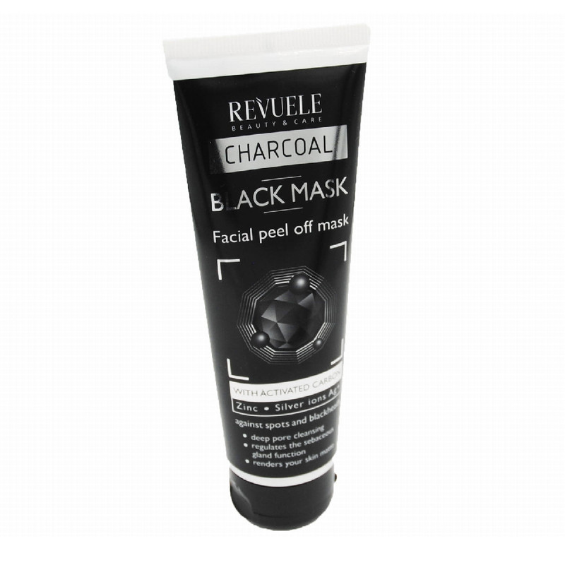 ماسک صورت رووئله مدل Black Off حجم 80 میلی لیتر