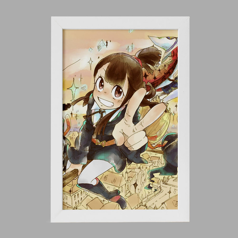 تابلو خندالو مدل اکو انیمه جادوگران کوچک Little Witch Academia کد 22854