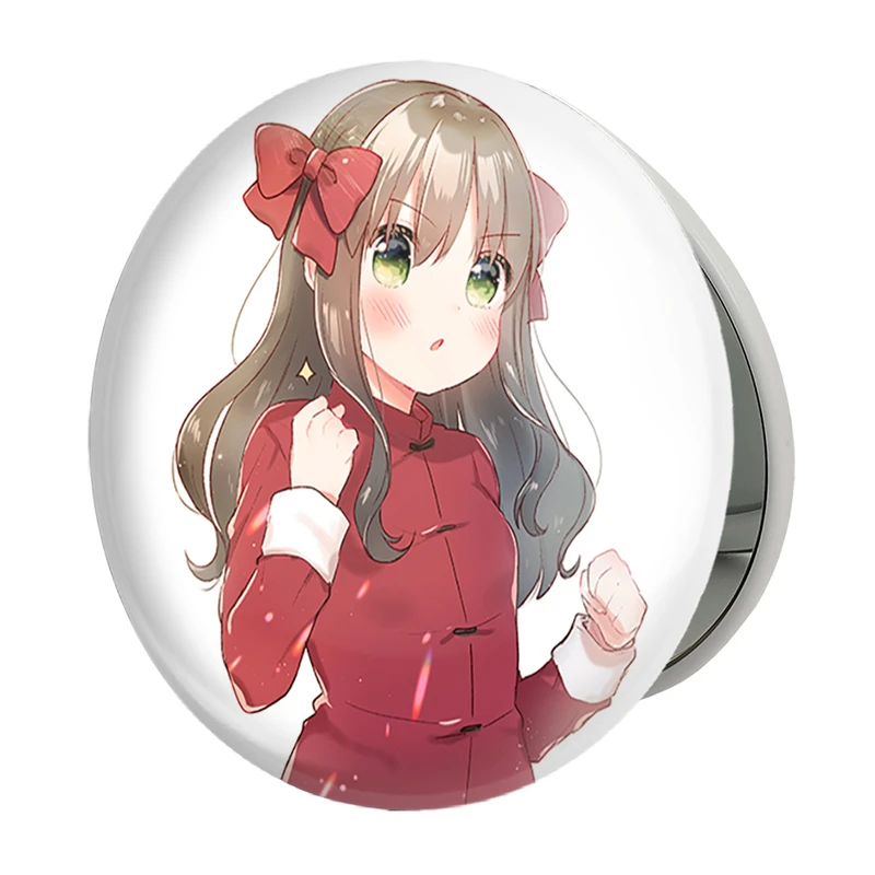 آینه جیبی خندالو طرح بازی تسوکی هیمه‌ (Tsukihime) مدل تاشو کد 34529