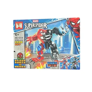 ساختنی 239 قطعه مدل مردعنکبوتی کد 18271