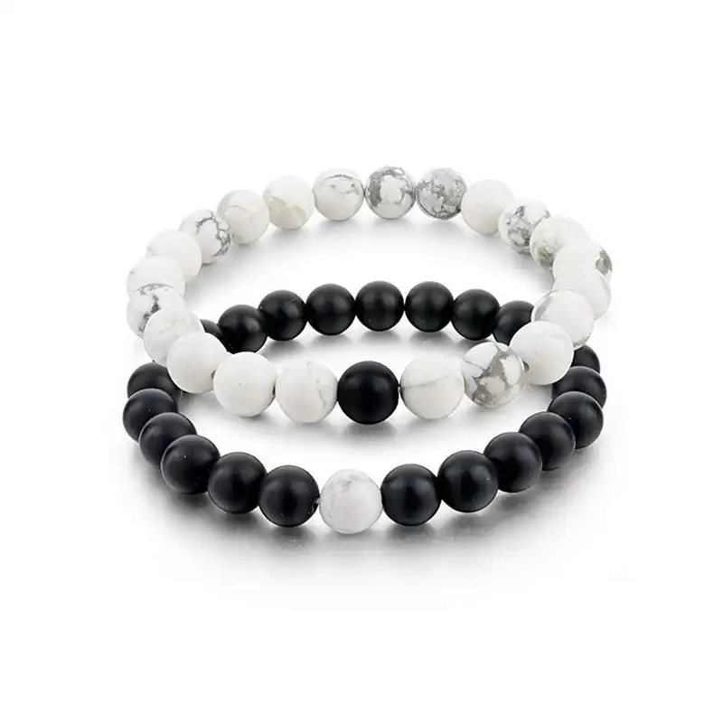 دستبند مدل سنگ BRCSet01 مجموعه 2 عددی