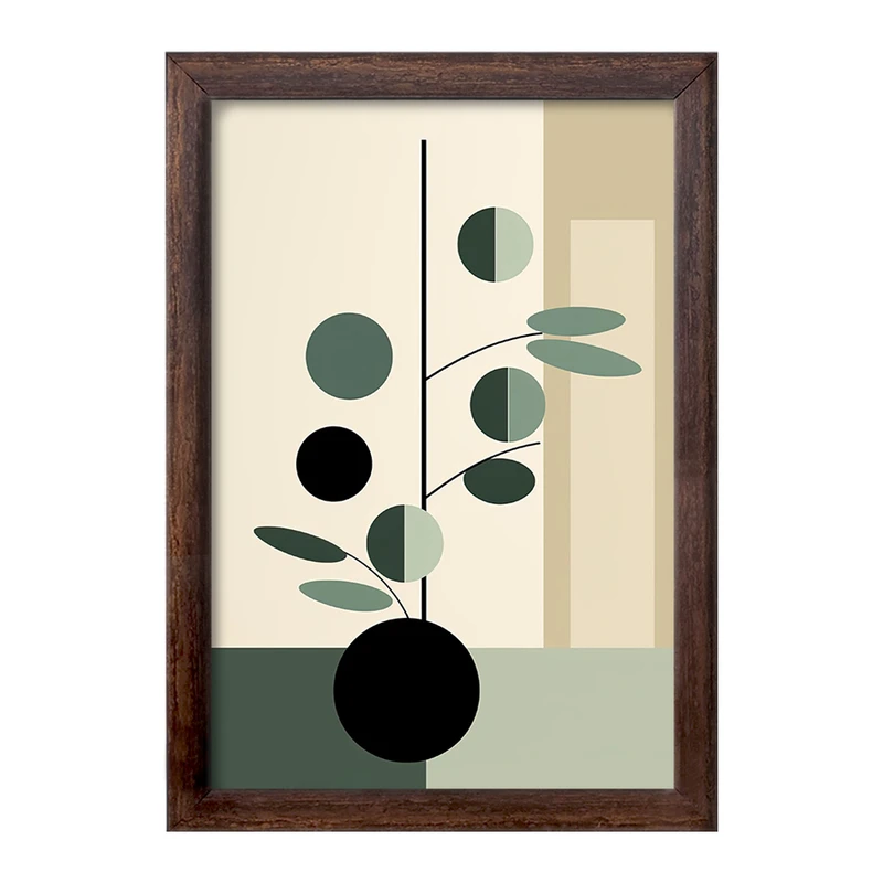 تابلو خندالو طرح دکوراتیو (decorative) کد F1882