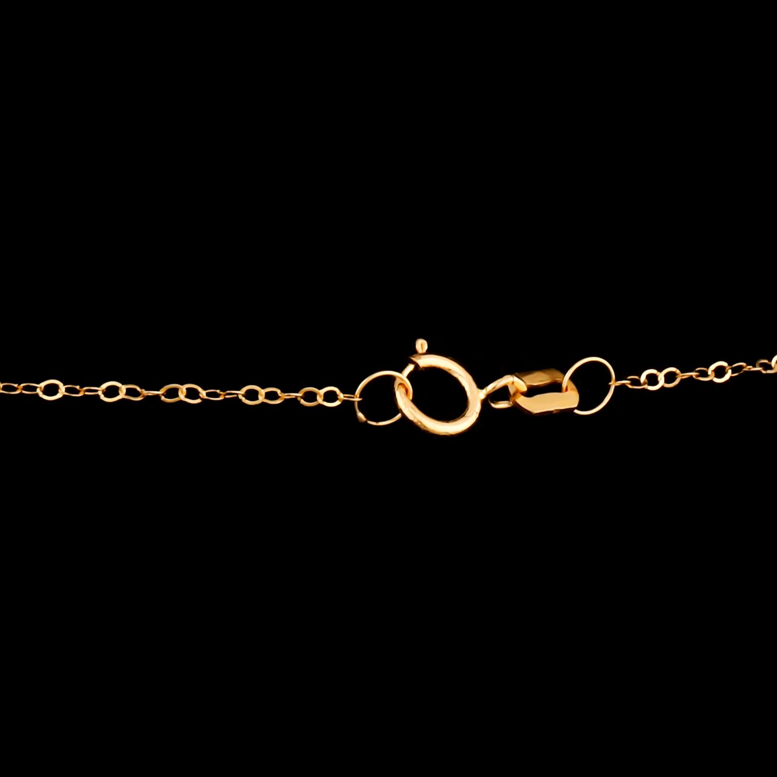 گردنبند طلا 18 عیار زنانه مایا ماهک مدل MM1868 طرح قلب -  - 4