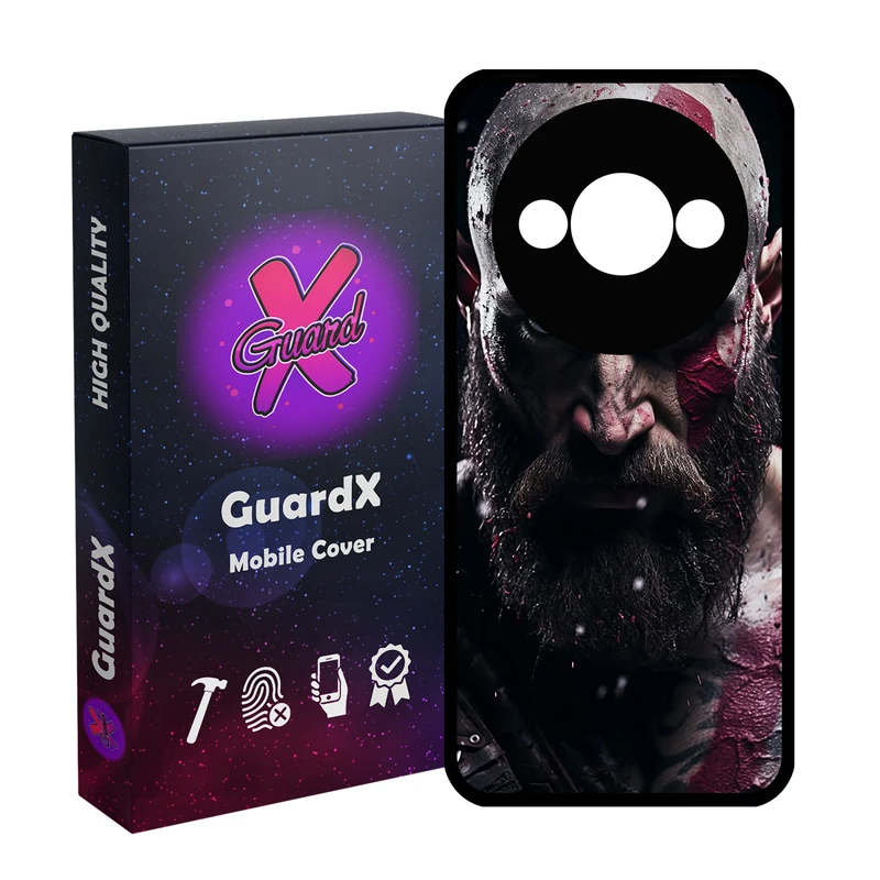 کاور گارد ایکس طرح God of War مدل 10737 مناسب برای گوشی موبایل شیائومی Redmi A3 4G/ A3X 4G/ Poco C61