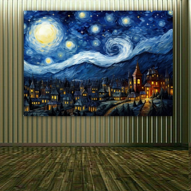 پوستر دیواری طرح نقاشی ونگوک کد FP103840