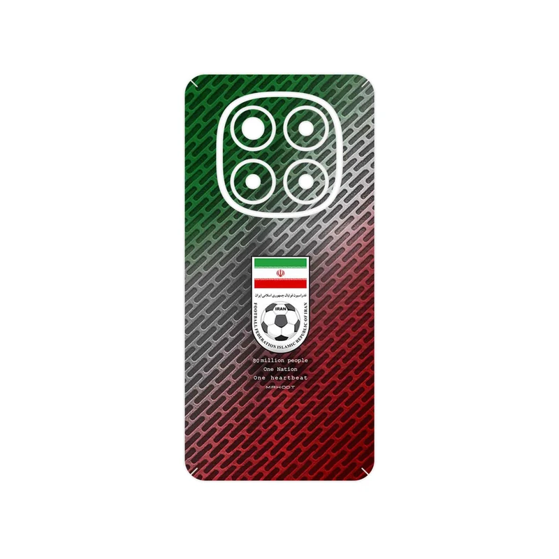 برچسب پوششی ماهوت مدل Iran_National_Football_Team مناسب برای گوشی موبایل شیائومی Redmi Note 14 Pro 5G