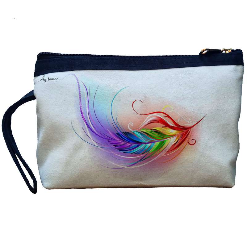 کیف لوازم آرایش زنانه آی تمر مدل پر کد 253