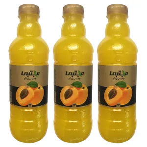 نوشیدنی زرد آلو مجتبی - 1000 میلی لیتر بسته 3 عددی