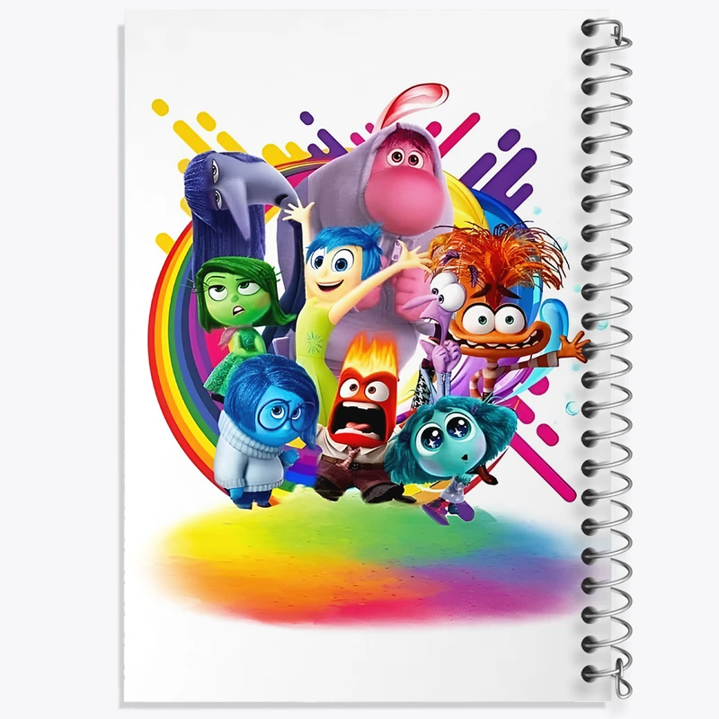 دفتر لیست خرید 50 برگ خندالو طرح اینساید اوت (Inside Out) کد F6807