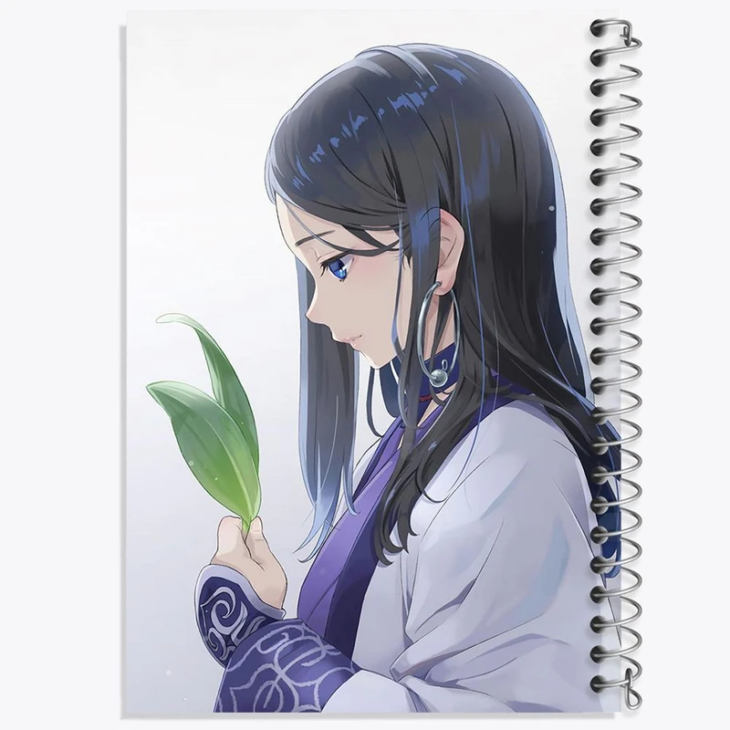 دفتر شطرنجی 50 برگ خندالو طرح اسیرپا انیمه کامویی طلایی Golden Kamuy کد 23751