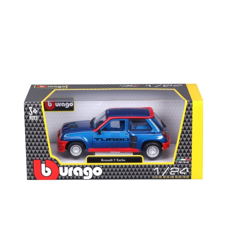 ماکت ماشین بوراگو مدل RENAULT 5 TURBO 1982