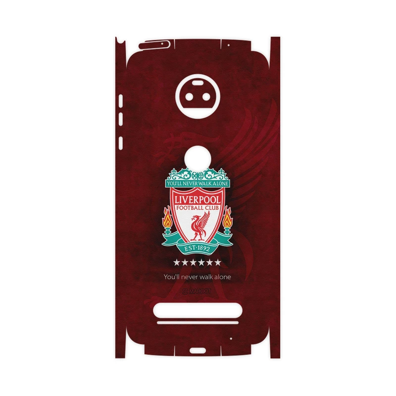 برچسب پوششی ماهوت مدل Liverpool-FC-FullSkin مناسب برای گوشی موبایل موتورولا Moto Z2 Force