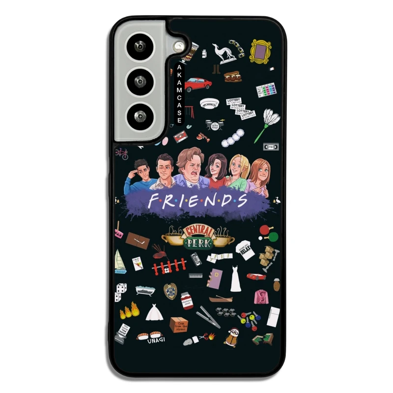 کاور آکام مدل AMCWSGS22-FRIENDS9 مناسب برای گوشی موبایل سامسونگ Galaxy S22