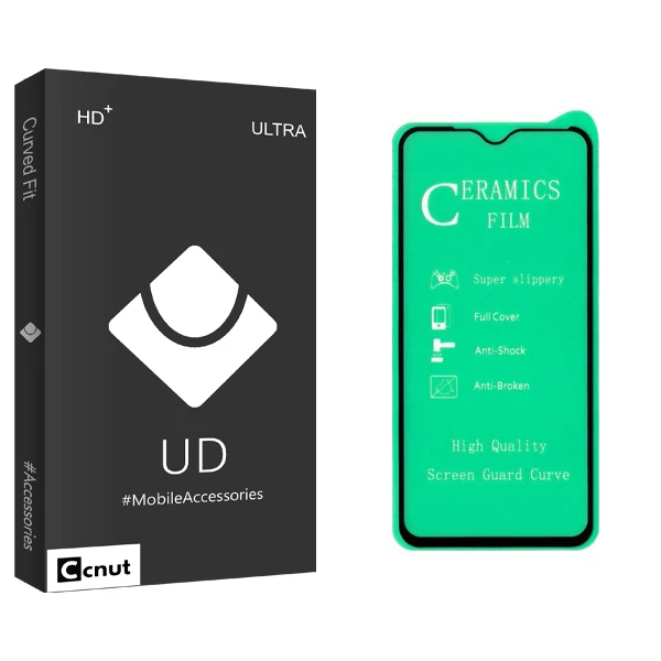 محافظ صفحه نمایش سرامیکی کوکونات مدل UD Black مناسب برای گوشی موبایل شیائومی Redmi Note 8