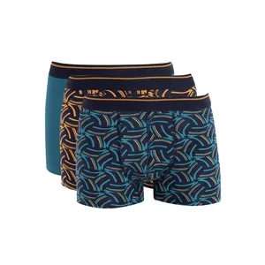 شورت باکسر مردانه دفکتو مدل DEF-632 بسته 3 عددی