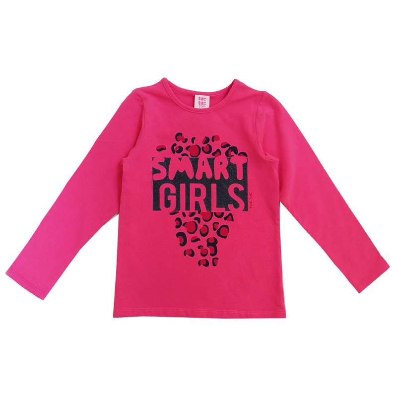 تی شرت آستین بلند دخترانه توک توک مدل لوپیل