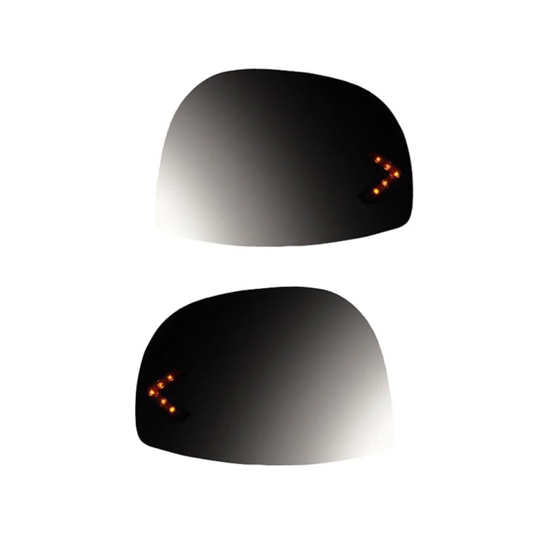 شیشه آینه جانبی راست و چپ خودرو مدل راهنما دار  مناسب برای رنو ساندرو بسته 2 عددی