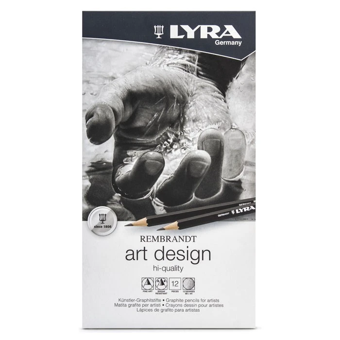 مداد طراحی لیرا مدل art design مجموعه 12 عددی