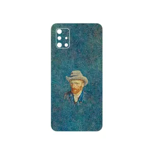 MAHOOT Self portrait with a gray felt hat Cover Sticker for Samsung Galaxy A51