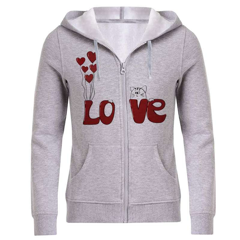 سویشرت زنانه مدل F58 LOVE