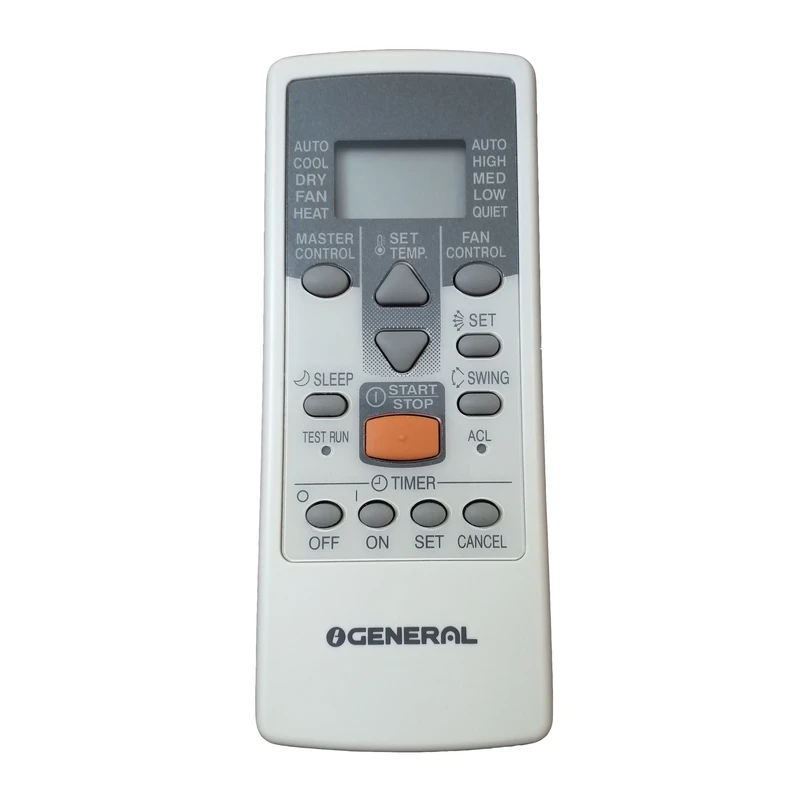 ریموت کنترل اجنرال مدل BG581 مناسب برای کولر گازی O GENERAL