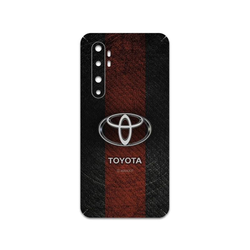 برچسب پوششی ماهوت مدل TOYOTA مناسب برای گوشی موبایل شیائومی Mi Note 10 Lite
