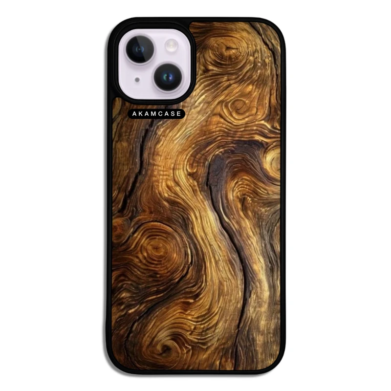 کاور آکام مدل AMC-WA14-WOOD-26 مناسب برای گوشی موبایل اپل iPhone 14