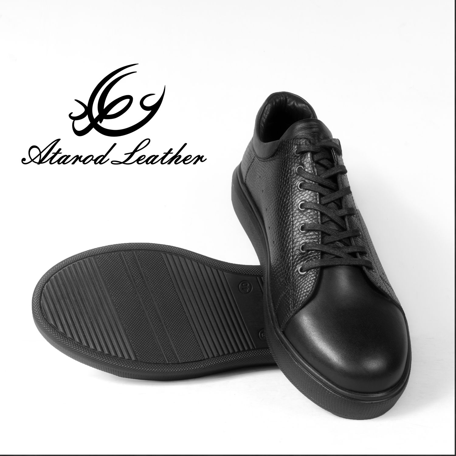 کفش روزمره مردانه چرم عطارد مدل چرم طبیعی کد SH93 -  - 8