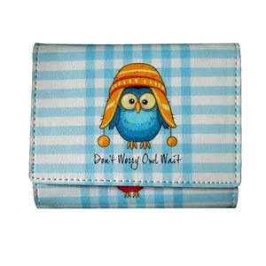 کیف پول دخترانه مدل owl کد 214