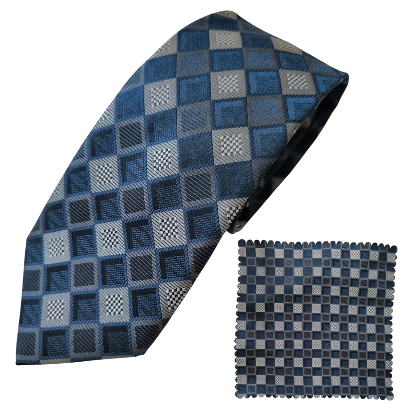 ست کراوات و دستمال جیب مردانه هکس ایران مدل KT-253