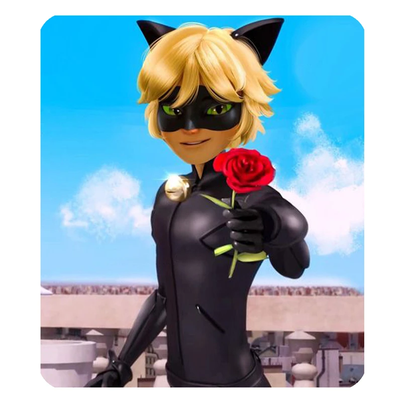 ماوس پد طرح پسر گربه ای کد 10