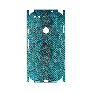 MAHOOT Blue Snake Skin-FullSkin Cover Sticker for Google Pixel