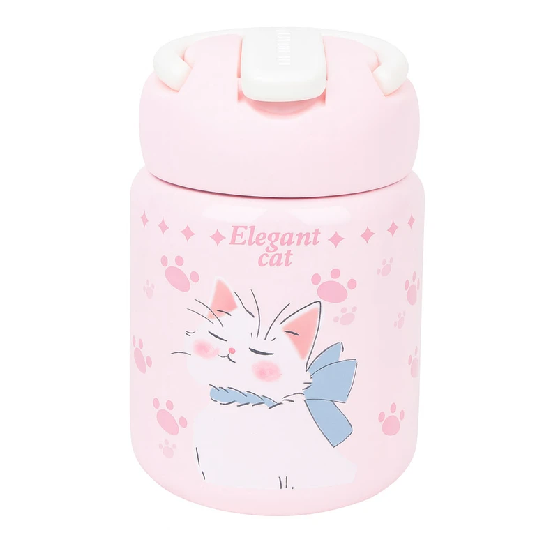 تراول ماگ اچ اس کاپ مدل H-BW-1470 Elegant Cat گنجایش 0.26 لیتر