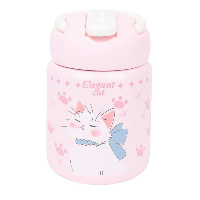تراول ماگ اچ اس کاپ مدل H-BW-1470 Elegant Cat گنجایش 0.26 لیتر