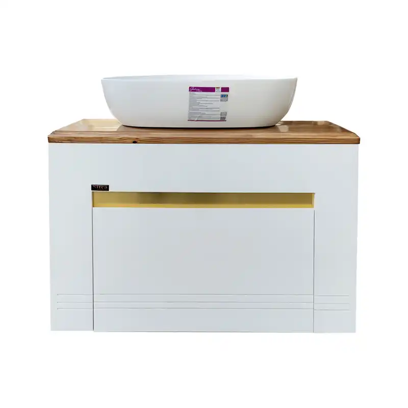 ست کابینت و روشویی سیتکا  مدل  ٌWd004/60 به همراه آینه باکس