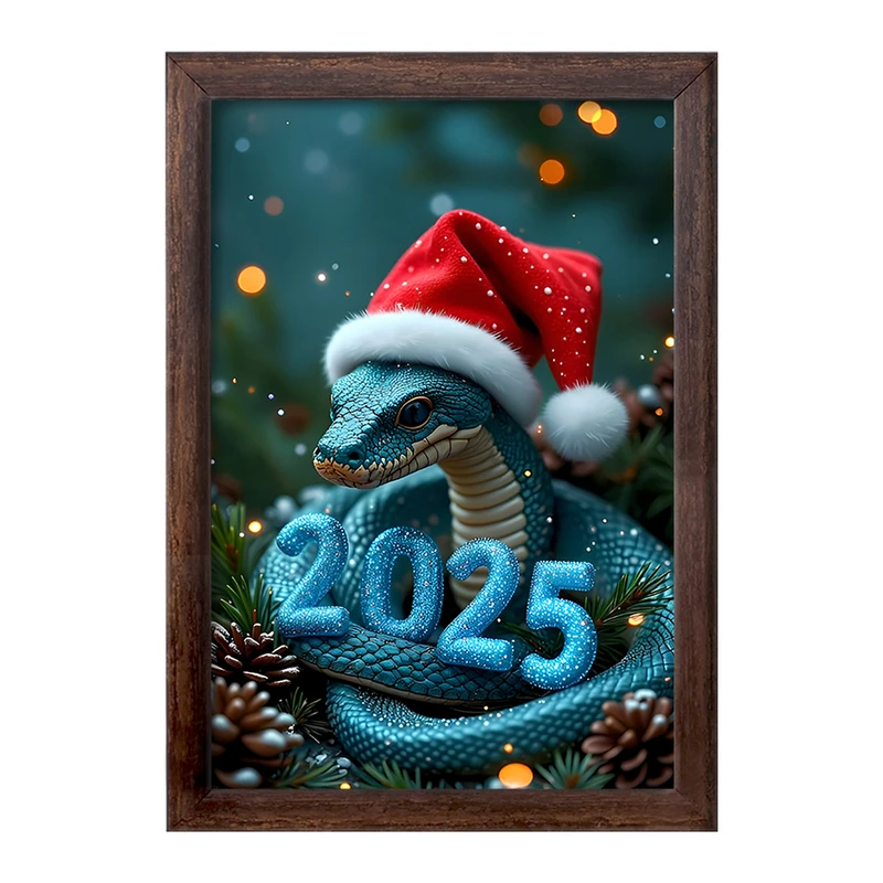 تابلو خندالو طرح سال 2025 میلادی کد F8162