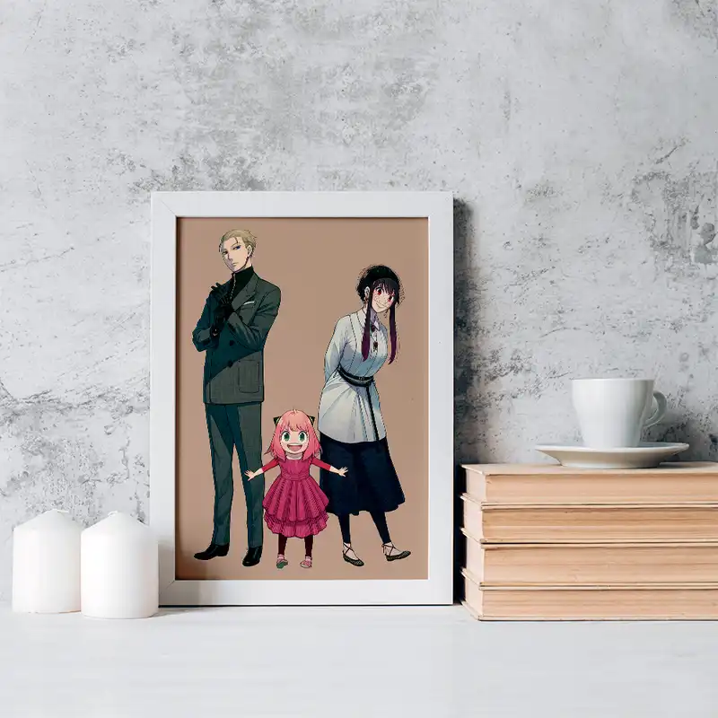 تابلو خندالو مدل خانواده فورجر انیمه اسپای ایکس فمیلی کد 15591