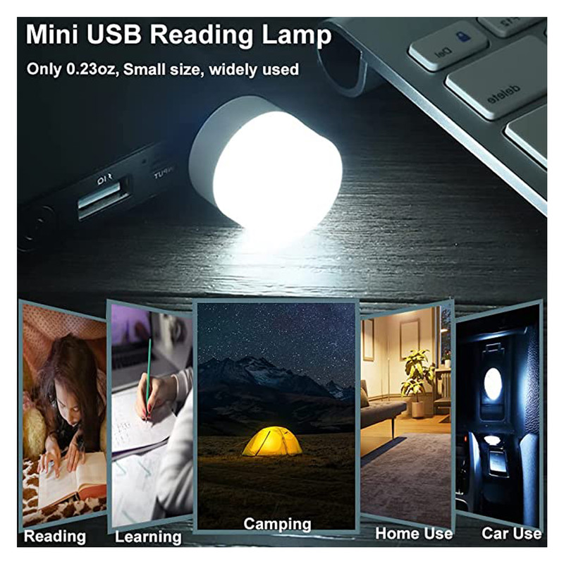 چراغ قوه مدل USB بسته 10 عددی