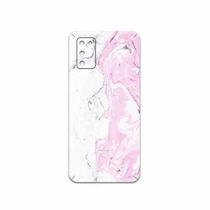 MAHOOT Blanco-Pink-Marble Cover Sticker for Samsung Galaxy A03S