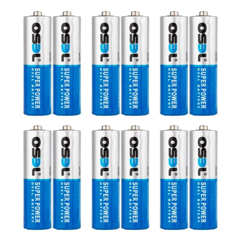 باتری قلمی اوسل مدل Super Power R6P  بسته 12 عددی