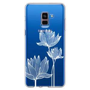 Megafone Flower C47-W Cover For Samsung Galaxy A8 2018