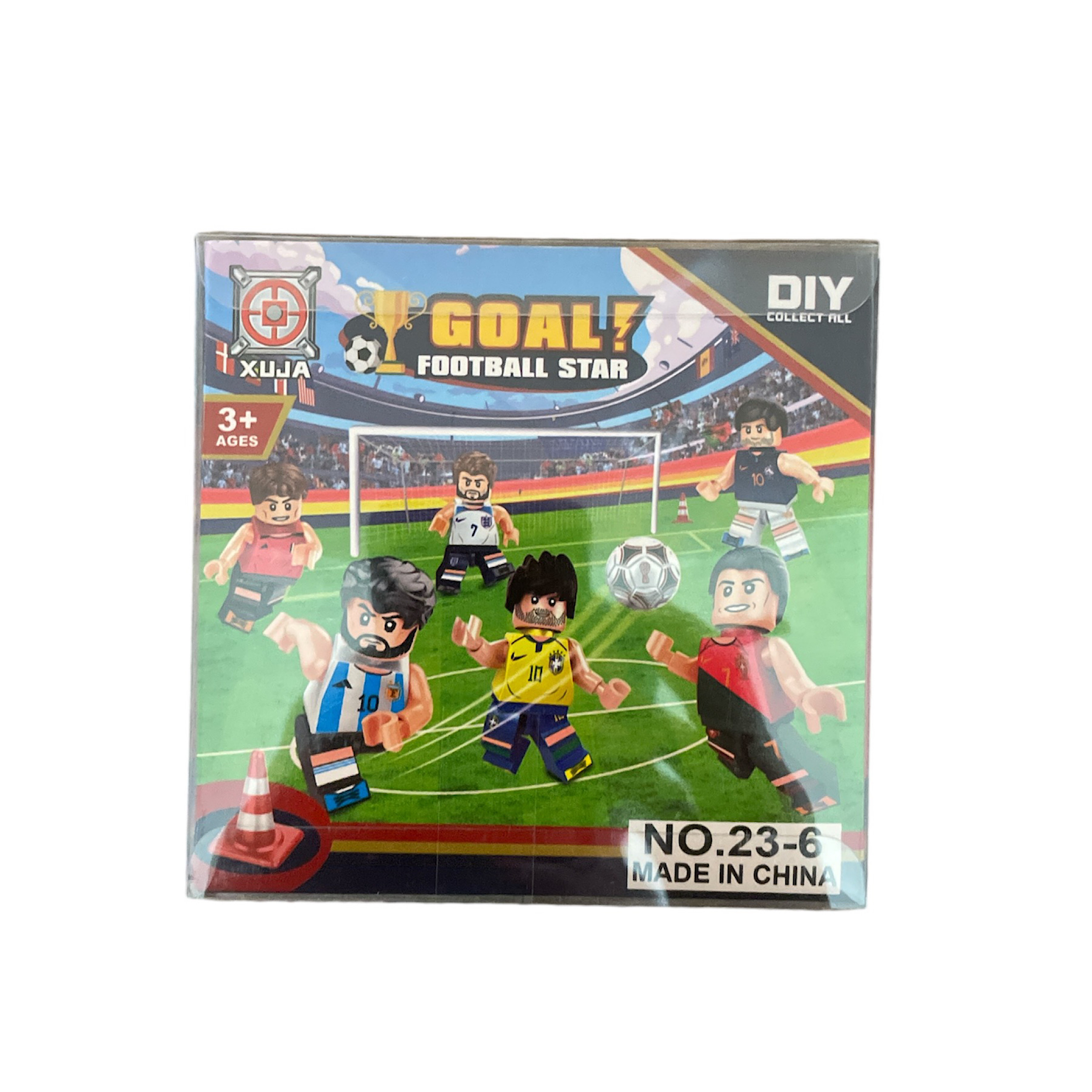 ساختنی مدل فوتبالی طرح لگو کد ۹۹