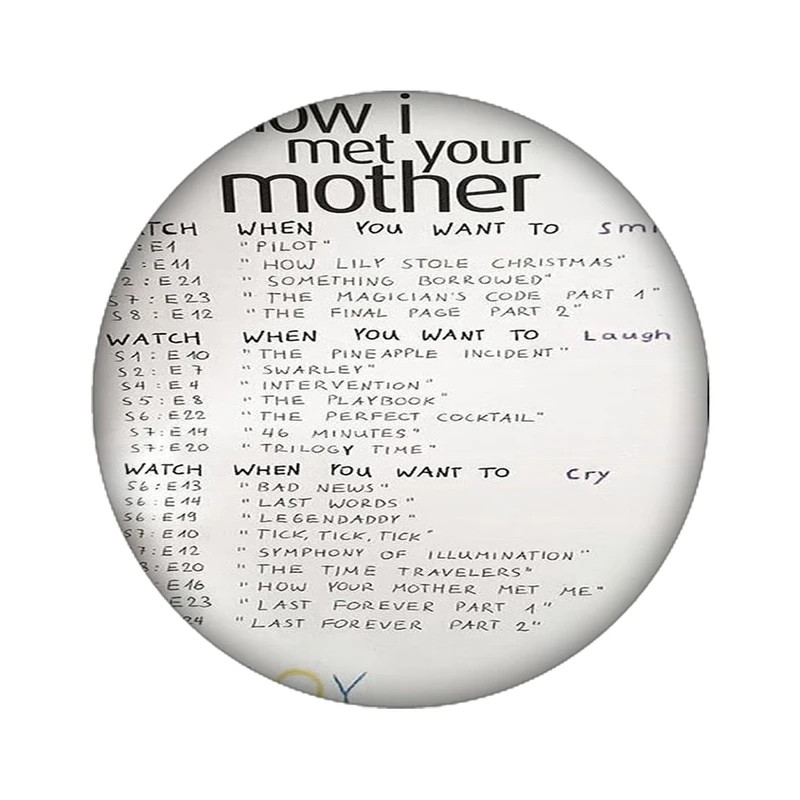 زیر لیوانی مدل how imet your mother کد 1215