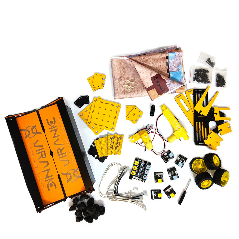 کیت اموزشی رباتیک ویرانیک مدل مقدماتی