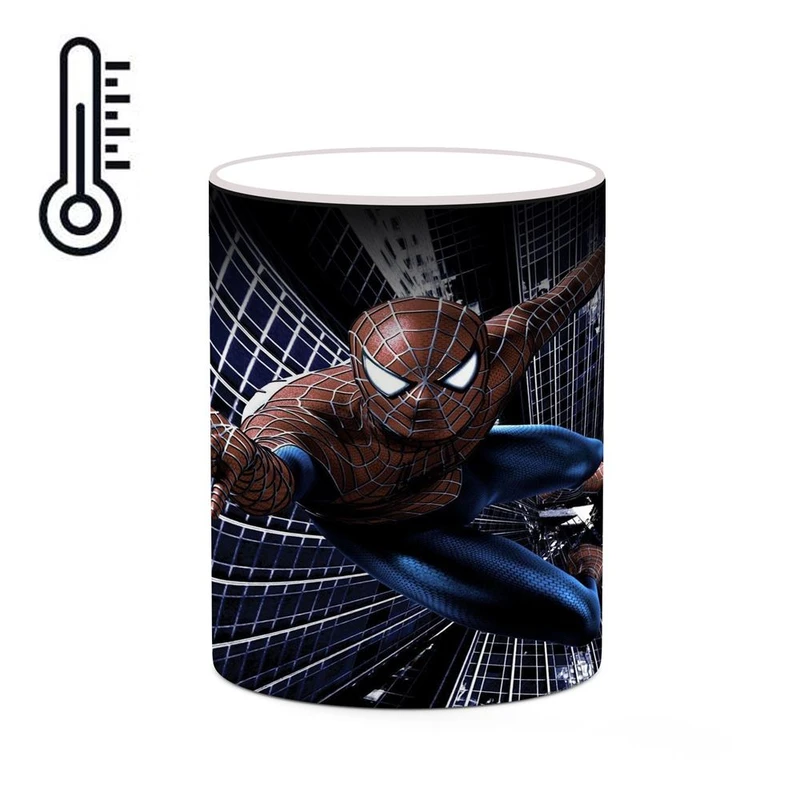 ماگ حرارتی کاکتی مدل مرد عنکبوتی Spider-Man کد mgh39914