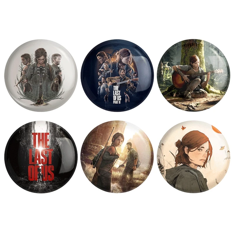 مگنت خندالو مدل The Last Of Us کد 324B مجموعه 6 عددی