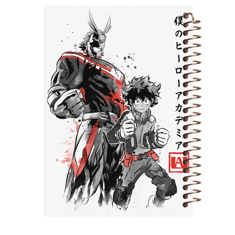 دفتر یادداشت طرح انیمه Boku no Hero Academia کد N34
