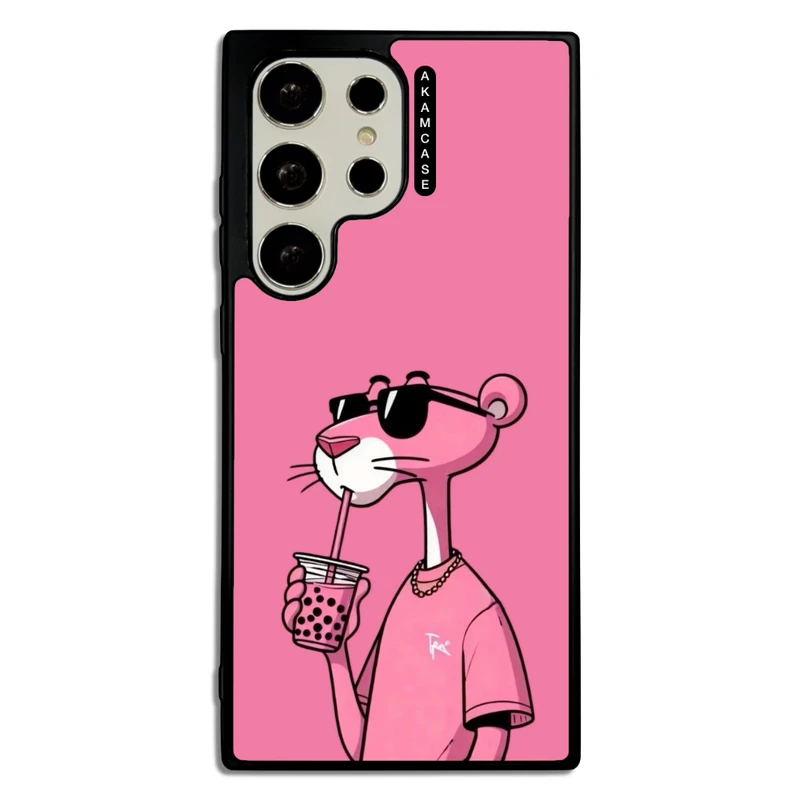 کاور آکام مدل AMC-WSGS23U-PINK PANTHER12 مناسب برای گوشی موبایل سامسونگ Galaxy S23 Ultra