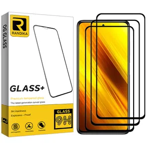 Randika GLD Ceramics Screen Protector For Xiaomi Xiami Redmi Poco X3 Pack Of 3